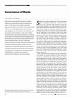 Research paper thumbnail of Governance of Waste (Review of Environment and Development, EPW, 8 Aug 2017 issue)