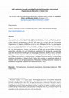 Research paper thumbnail of Self-legitimation through knowledge production partnerships: International Organization for Migration in Central Asia