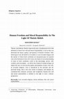 Research paper thumbnail of Human Freedom and Moral Responsibility In The Light Of Theistic Beliefs