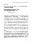 Research paper thumbnail of Book review, "International Schools: Current Issues and Future Prospects"