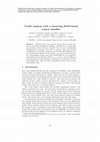 Research paper thumbnail of Credit analysis with a clustering RAM-based neural classifier