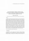 Research paper thumbnail of El aula intercultural: Análisis contrastivo de las  expectativas de alumnos de diferentes  nacionalidades ante un curso de IFE.  Estudio de un caso