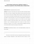 Research paper thumbnail of understanding and resolving conflicting traditions