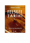 Research paper thumbnail of Ahmet Cevizci - Felsefe Tarihi.pdf