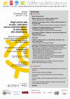 Research paper thumbnail of "Dagli archivi alle scuole. Laboratori storico-interdisciplinari di educazione alla cittadinanza": Seminario di formazione e presentazione delle proposte de L'Officina dello storico per il 2017-2018 (Azienda di Servizi alla Persona Golgi-Redaelli, Palazzo Archinto, Milano, 28 settembre 2017)