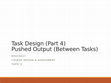 Research paper thumbnail of EDUC6027: Language Course Design and Assessment (7): Pushed Output 1