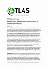 Research paper thumbnail of ATLAS Events Group: Viana Meeting Report September 2017