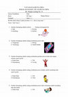 Research paper thumbnail of Soal Formati 1 Kelas III 2017