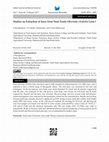 Research paper thumbnail of Studies on Extraction of Juice from Noni Fruits (Morinda citrifolia Linn