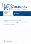 Research paper thumbnail of Interpretazione filoconcorrenziale ed efficienza regolativa degli istituti civilistici