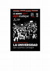 Research paper thumbnail of VIDAS PARALELAS. La universidad argentina: reflejo de las contradicciones de la vida política y social