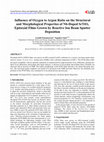 Research paper thumbnail of Influence of Oxygen to Argon Ratio on the Structural and Morphological Properties of Nb-Doped SrTiO&lt;sub&gt;3&lt;/sub&gt; Epitaxial Films Grown by Reactive Ion Beam Sputter Deposition