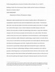 Research paper thumbnail of Building a Perfect Pest: Environment, People, Conflict and the Creation of a Rinderpest Epizootic in Southern Africa