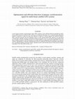 Research paper thumbnail of Optimization and efficient detection of primary synchronization signal for multi-beam satellite-LTE systems