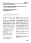 Research paper thumbnail of Geostatistical distribution modelling of two invasive crayfish across dendritic stream networks