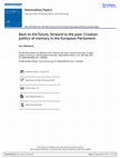 Research paper thumbnail of Back to the future, forward to the past: Croatian politics of memory in the European Parliament