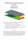 Research paper thumbnail of SfM-MVS PhotoScan image processing exercise