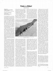 Research paper thumbnail of Take a Hike!: On the Environmental History of Hiking