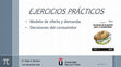 Research paper thumbnail of EJERCICIOS_PRACTICOS_Oferta_y_demanda