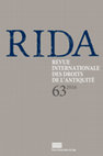 Research paper thumbnail of Petrak, M. (2016), Nobile hoc Romani Imperii monumentum: Laudes imperiales in Byzantine Dalmatia, in: Revue Internationale des Droits de l’Antiquité (RIDA), 63 (2016), pp. 263-278