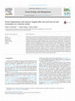 Research paper thumbnail of Forest fragmentation and selective logging affect the seed survival and recruitment of a relictual conifer