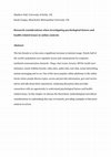 Research paper thumbnail of Research Considerations when Investigating 	Psychological Factors and Health-Related Issues in Online Contexts. In A. Bundon, (ed.). Digital Qualitative Research in Sport and Physical Activity. (pp. 93-106). London: Routledge.