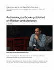 Research paper thumbnail of Archaeological books published on Ritidian and Marianas, News report by Clynt Ridgell, Pacific News Center