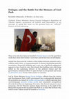 Research paper thumbnail of Erdogan and the Battle For the Memory of Gezi Park