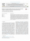 Research paper thumbnail of Synthesis of mesoporous MgO nanostructures using mixed surfactants template for enhanced adsorption and antimicrobial activity