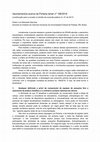 Research paper thumbnail of Apontamentos acerca da Portaria IPHAN nº 196/2016