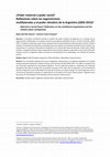 Research paper thumbnail of Poder material o poder social? Reflexiones sobre las negociaciones multilaterales y el poder climático de la Argentina (2003-2015)