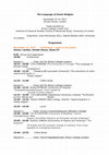 Research paper thumbnail of The Language of Greek Religion_ Conference Programme