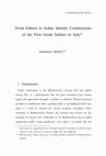 Research paper thumbnail of From Euboea to Ischia: Identity Constructions of the First Greek Settlers in Italy