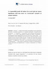 Research paper thumbnail of LA RESPONSABILITA' DEL SINDACO DI UN ENTE LOCALE PER OMESSO IMPEDIMENTO DELL'EVENTO MORTE TRA "CORTOCIRCUITI" NORMATIVI ED OSSIMORI VALUTATIVI