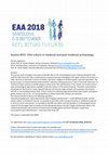 Research paper thumbnail of Call for Papers: EAA 2018 Session 431: Elite culture in medieval and post-medieval archaeology