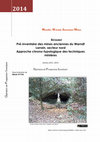 Research paper thumbnail of Abstract: Pre-inventory of ancient mines of Lorraine Warndt Area A Chrono-typological Approach of mining technologies in North Eastern France