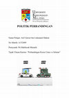 Research paper thumbnail of Ulasan Kartun Perbandingan Korea Utara vs Selatan