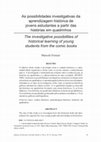 Research paper thumbnail of As possibilidades investigativas da aprendizagem histórica de jovens estudantes a partir das histórias em quadrinhos - The investigative possibilities of historical learning of young students from the comic books