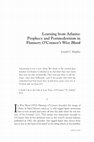 Research paper thumbnail of Learning from Atlanta: Prophecy and Postmodernism in Flannery O'Connor's Wise Blood