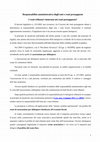 Research paper thumbnail of Responsabilità amministrativa degli enti e reati presupposto