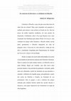 Research paper thumbnail of Os contornos da literatura e as definições da filosofia