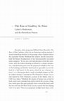 Research paper thumbnail of The Rise of Godfrey St. Peter: Cather's Modernism and Howellsian Pretext