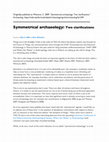 Research paper thumbnail of Symmetrical archaeology: Two clarifications