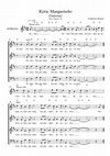 Research paper thumbnail of Kyrie Margariteño (D Original) - Partitura completa.pdf