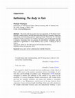 Research paper thumbnail of Rethinking The Body in Pain