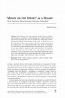 Research paper thumbnail of 'Money on the Street' as a Hoard: How Informal Moneylenders Remain Unbanked