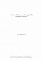 Research paper thumbnail of Verification of bibliometric methods' applicability for thesaurus construction