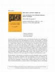 Research paper thumbnail of Review of Boda and Redditt, Unity and Disunity in Ezra-Nehemiah.pdf