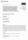 Research paper thumbnail of The different audiences of science communication: A segmentation analysis of the Swiss population's perceptions of science and their information and media use patterns