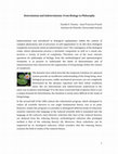 Research paper thumbnail of Determinism and Indeterminism: From Biology to Philosophy